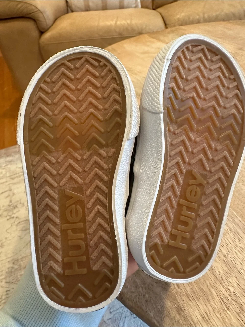Hurley Toddler Olive Green Canvas Sneakers